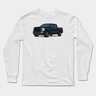 Car truck off road f-150 dark Long Sleeve T-Shirt